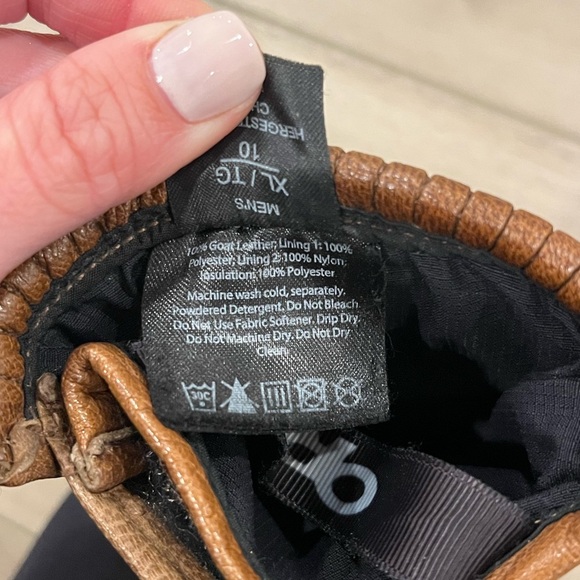 Outdoor Research Full Leather Insulated Ski Gloves - XL - Picture 8 of 8